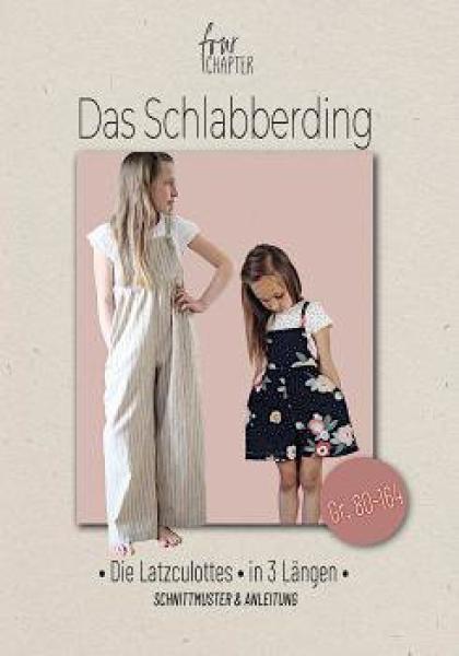 Schnittmuster Das Schlabberding für Kinder by Four Chapter